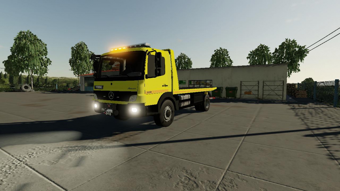 Mercedes Benz Atego polska laweta v2.0