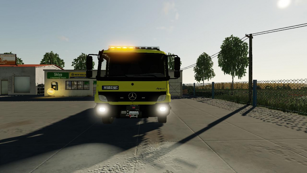 Mercedes Benz Atego polska laweta v2.0