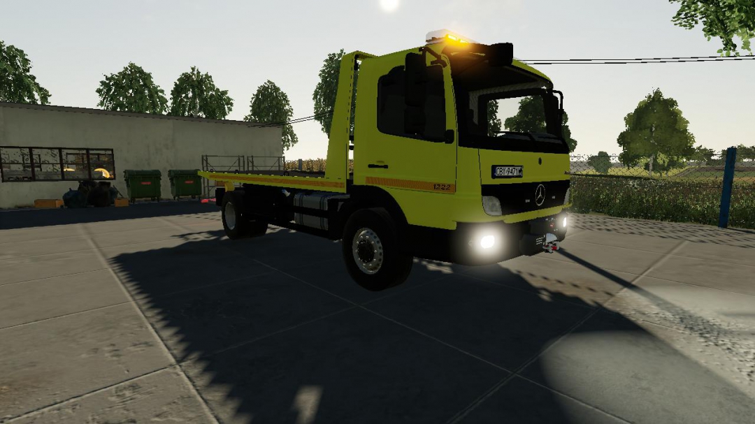 Mercedes Benz Atego polska laweta v2.0