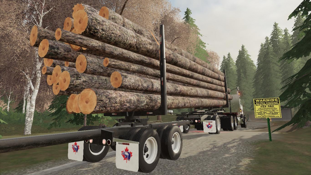 Arctic Jeep and Pole Logging Trailers 1.0