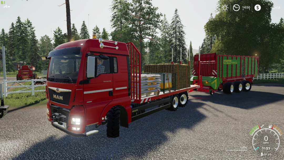 Man TGX26 Flat Bed by Stevie