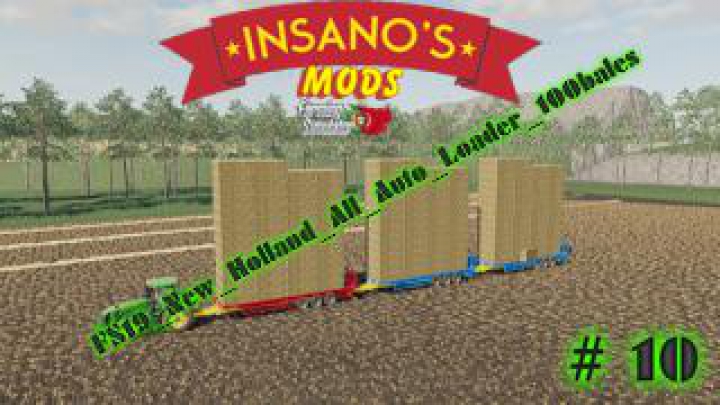 Trending mods today: FS19 New Holland All Auto Loader 100 bales v1.0