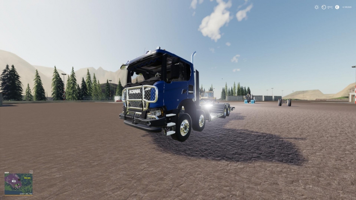 Scania metsäkoneenkuljetus lavetti category: Trucks