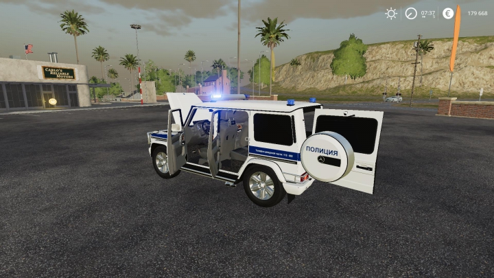 Cars Mercedes-Benz G55 AMG Police v2.0
