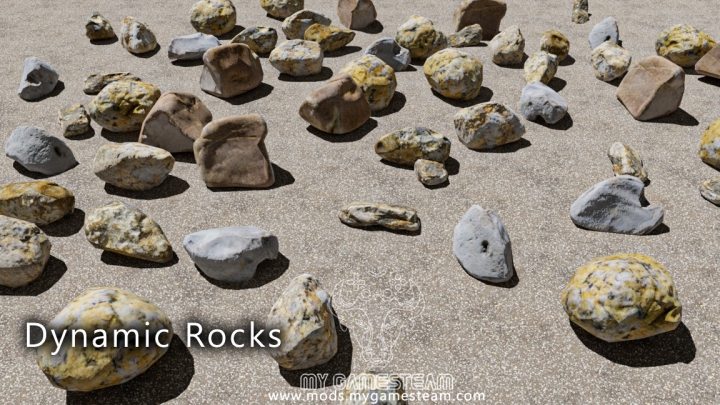 Trending mods today: Dynamic Rocks