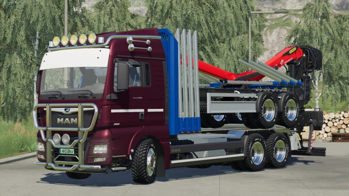 Trucks MAN TGX Forest Special v1.0.0.1