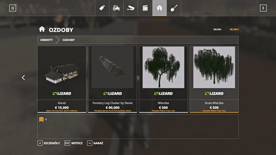 FS19 Willows Trees v1.0.0.0