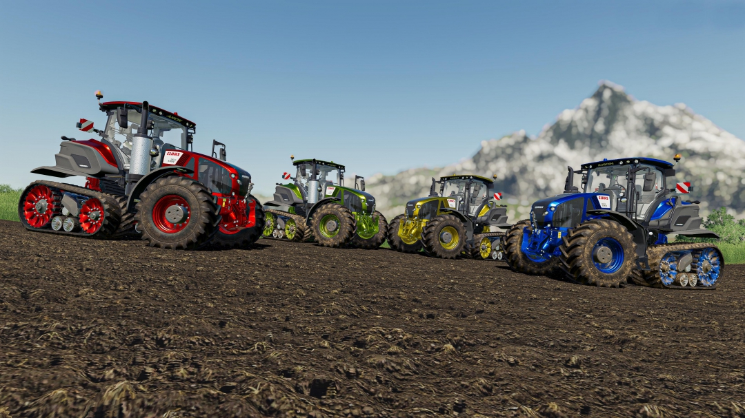 Claas Axion 900TT Color configurations v1.0