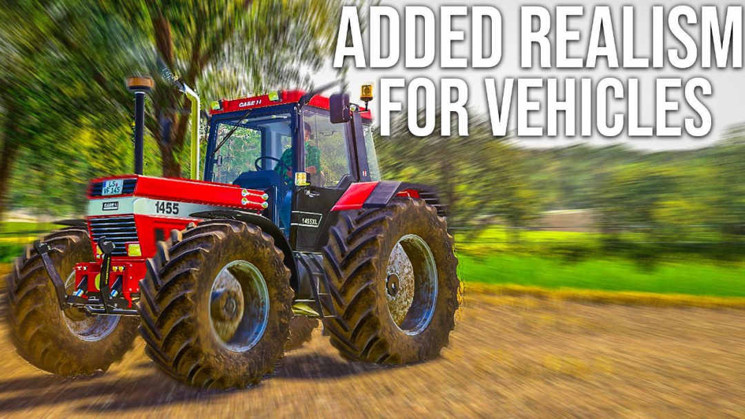 Added Realism For Vehicles FS19 v1.3.0.0