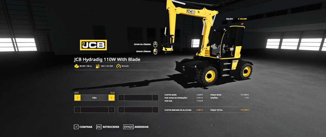 JCB HYDRADIG 110W v2.1