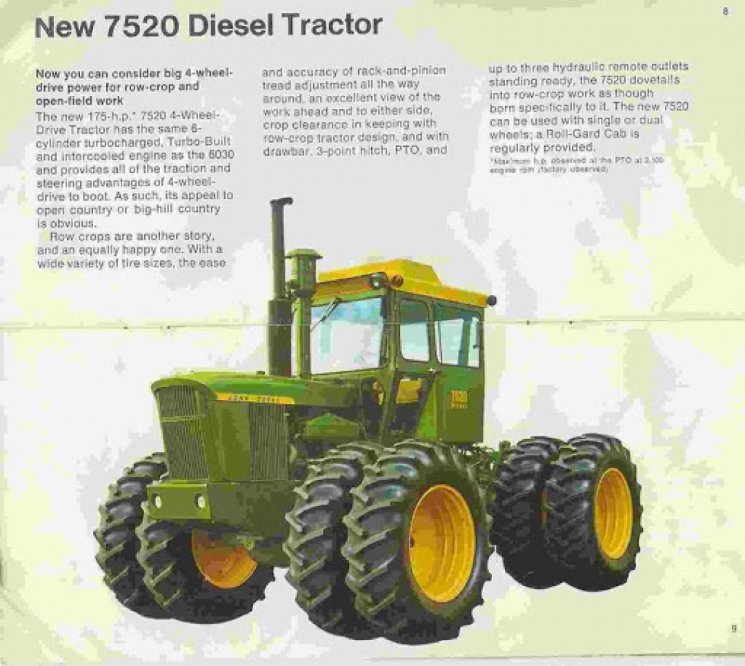 John Deere 7020 Series 4WD