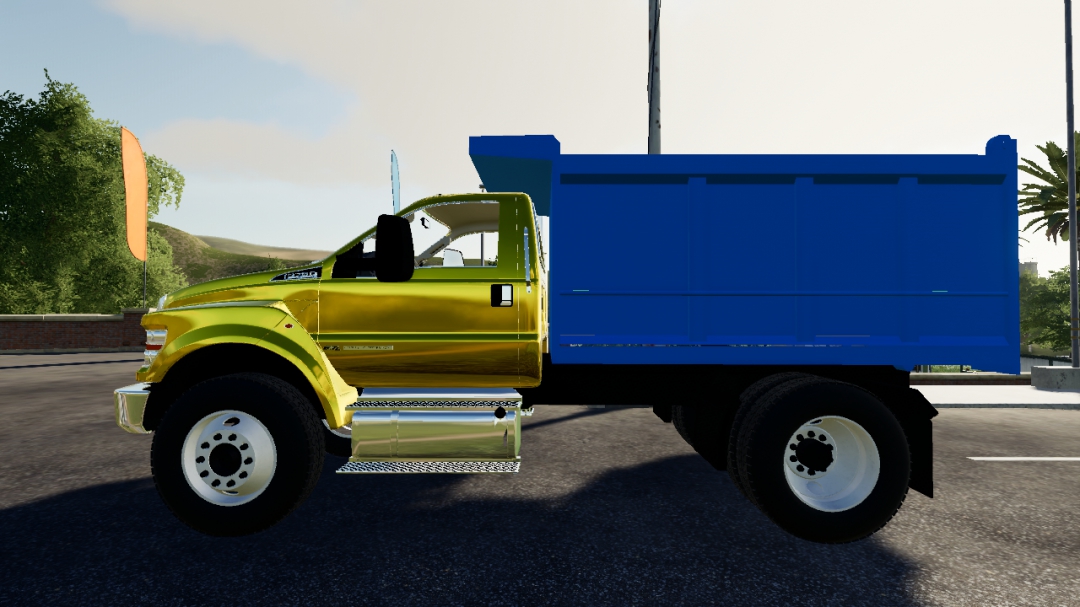 F750 DUMP TRUCK