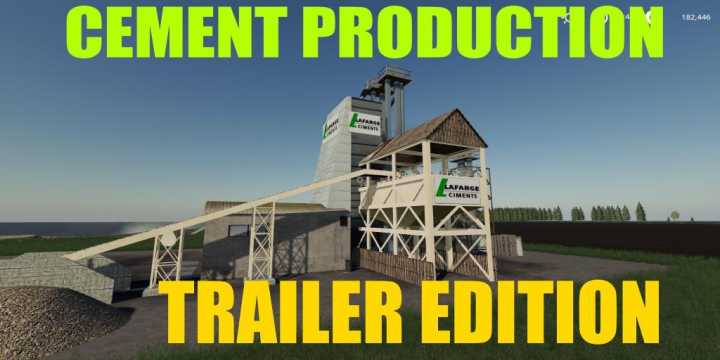 CEMENT FACTORY TRAILER EDITION v1.0 category: Objects