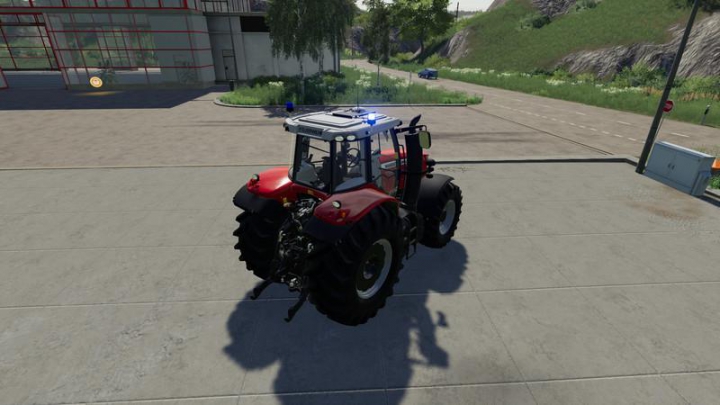 Tractors MF7700 - fire engine tractor v1.2