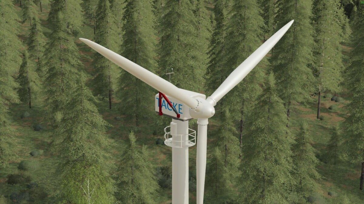 Objects Platzierbare Windkraftanlage TW 80 v1.0