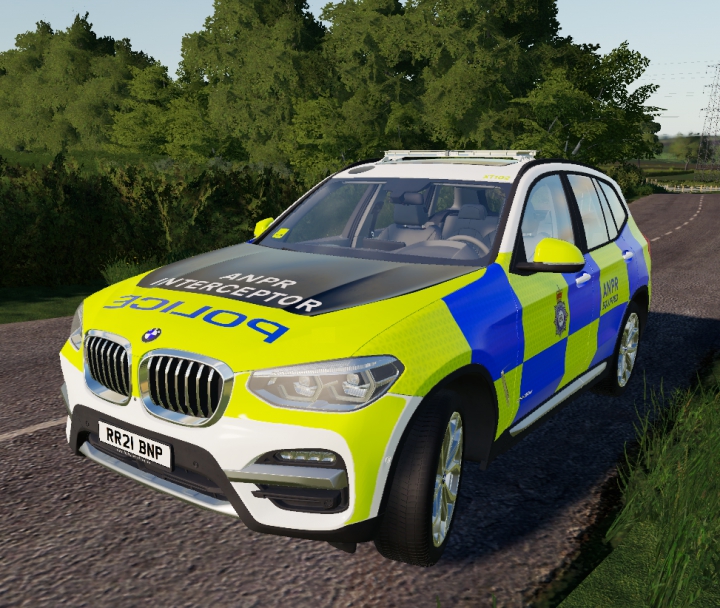 Trending mods today: UK Police BMW X3