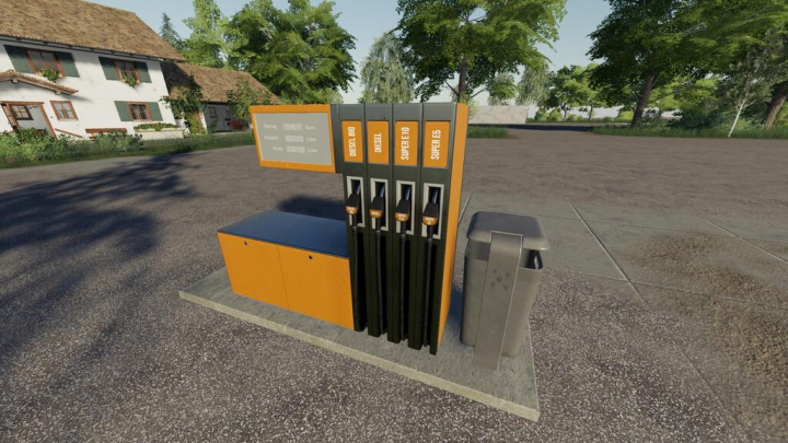 Objects German Gas Station v1.0.0.0