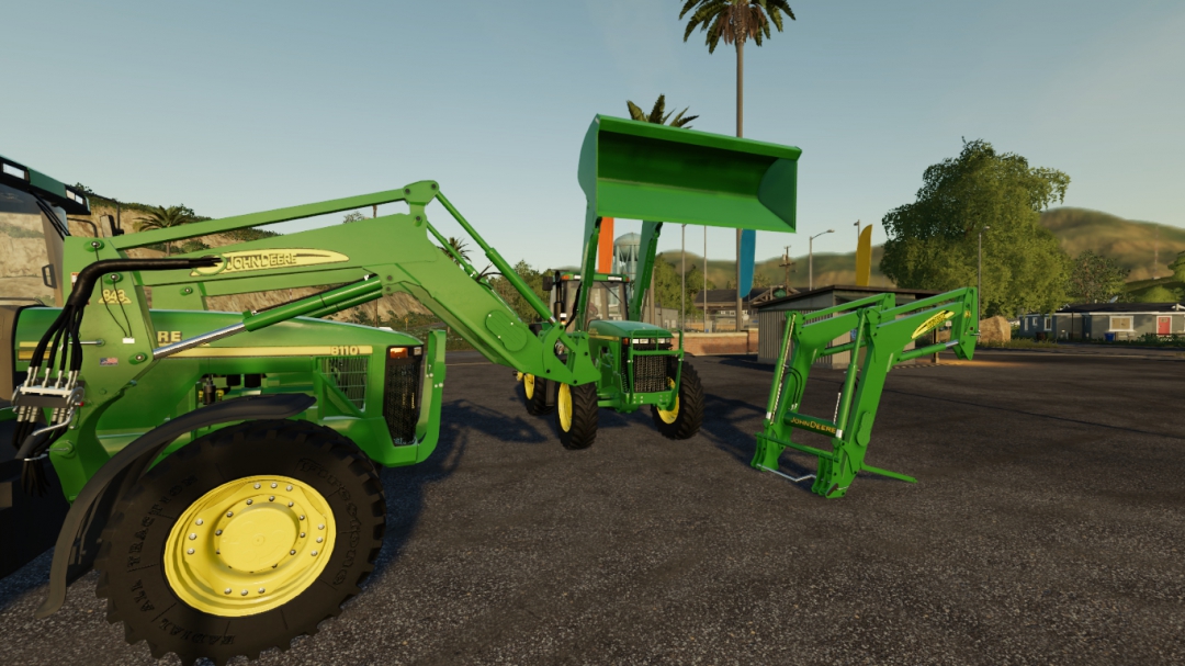 John Deere 843 Loader