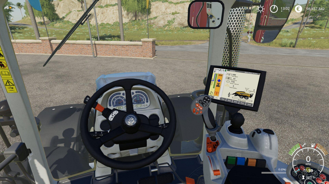 New Holland T7 Extended Hud v1.2.0