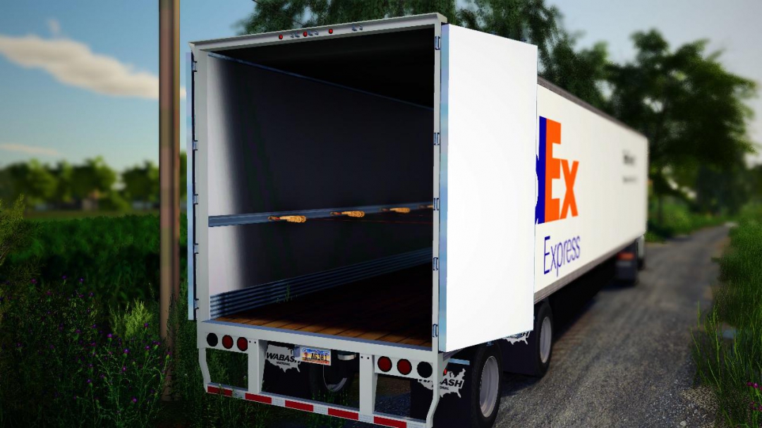 fedex trailer