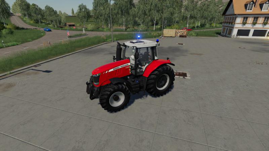 MF7700 - fire engine tractor v1.2