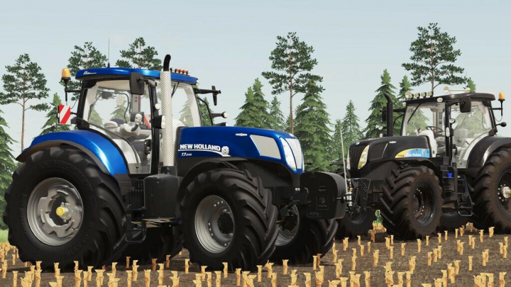 New Holland T7 AC Series v1.2.0.0 category: Tractors