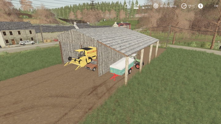 Trending mods today: FS19_Old_Shed