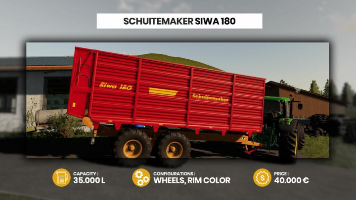 Trailers Schuitemaker Siwa 180 v1.0.0.0