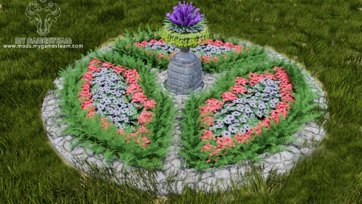 Trending mods today: Round Flower Bed