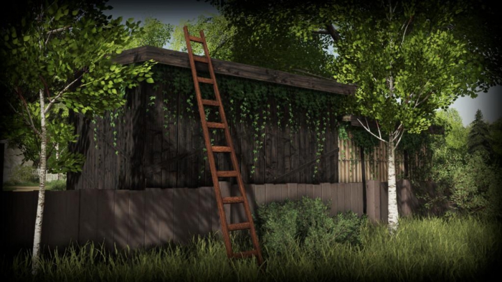 Objects Wooden Ladders Pack v1.0.0.0