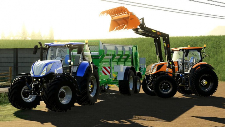 Tractors New Holland T7 Series v1.3.0.0