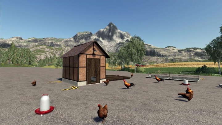 Objects Open Chicken Coop Timberframe v1.0.0.0