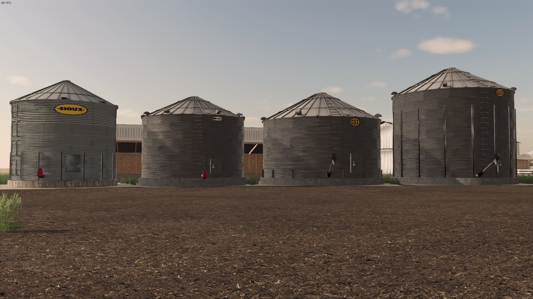 Diniz Farms Map Expansion Pack: Global Company Placeable Grain Bins