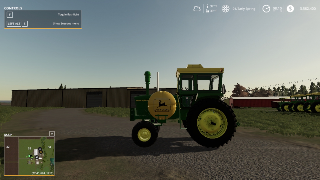 FS19 JOHN DEERE 4620