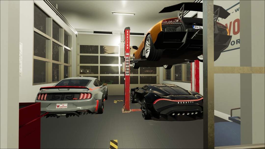 Modern Garage with Workshop Function - By OK USED MODS