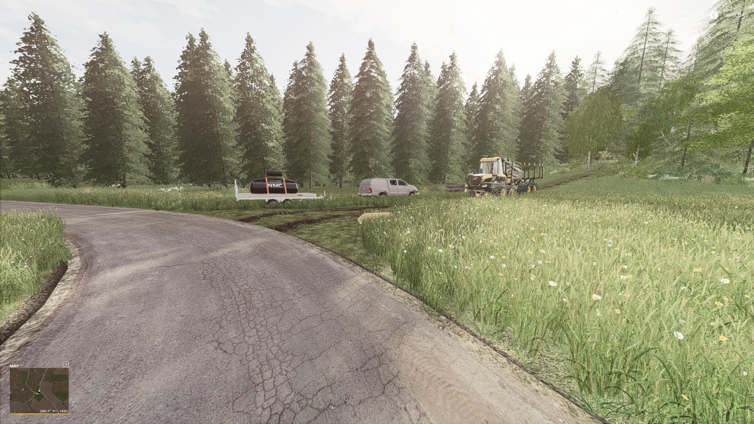 BERGISCHLAND FORESTRY MAP EDIT