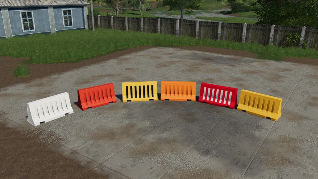 Plastic Road Barrier