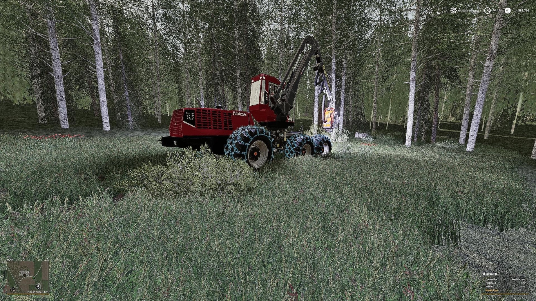 Valmet 931 harvester