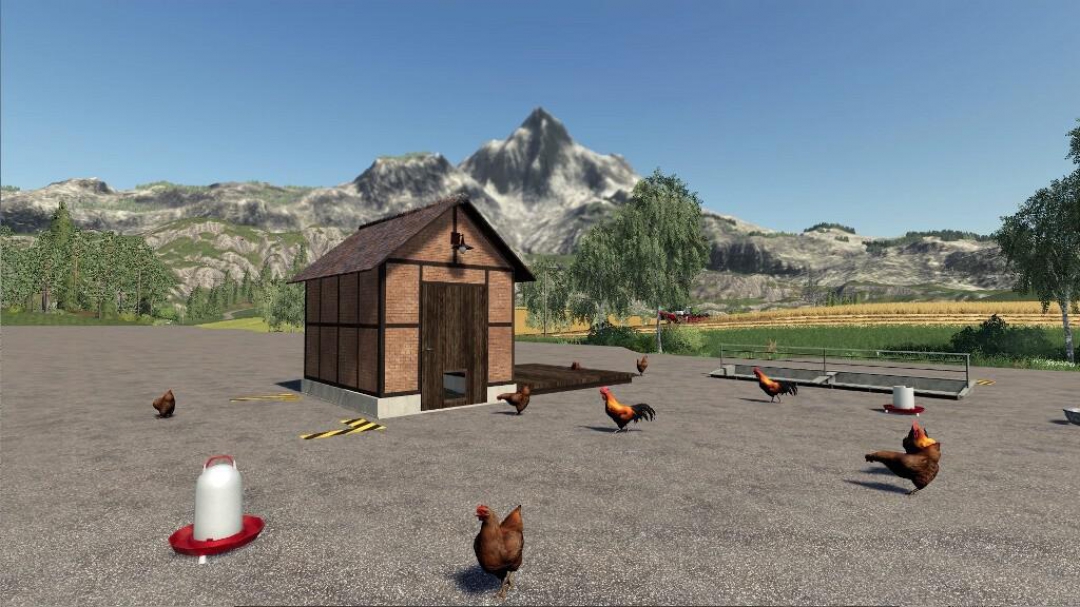 Open Chicken Coop Timberframe v1.0.0.0