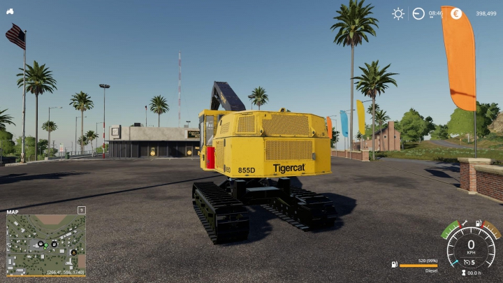 Forklifts & Excavators Tigercat LS855D DF v1.0.0.0