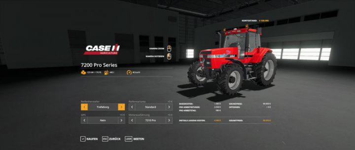 Tractors Case / IH 7200 PRO SERIES v1.0.0.0
