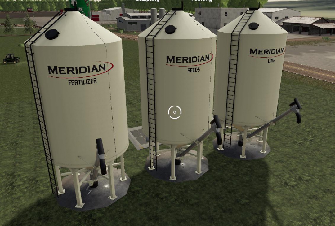 Meridian Seed/Fert/Lime Silos v1.0