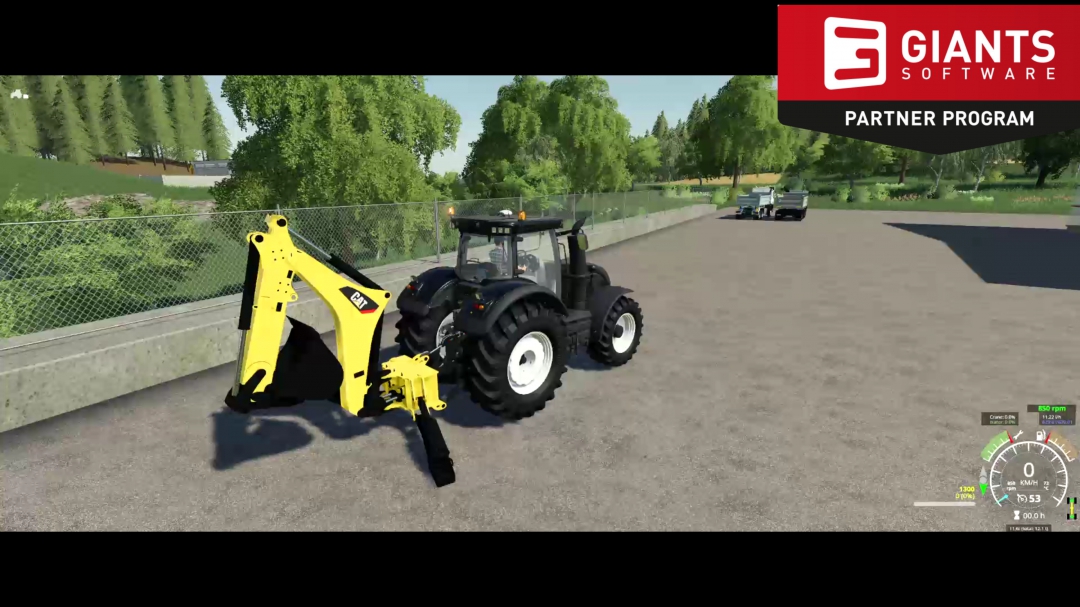 CAT BACKHOE FOR TRACTORS V1