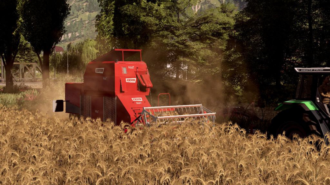 Fahr M66T Trailed Combine v1.0.0.0