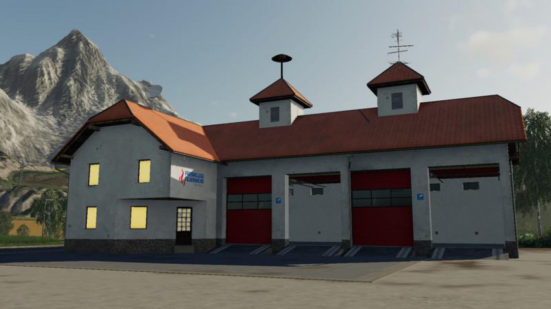 Fire station placeable with siren v1.0.0.0