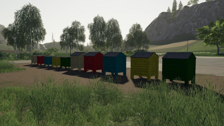 Objects Pack Of Beehives v1.0.0.0
