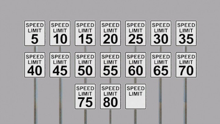 Other Speed Limit/Restriction Signs (Prefab) v1.0.1.0