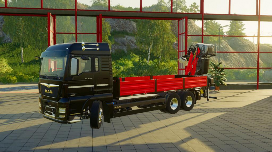 MAN TGX Crane TCM v1.0.0.0