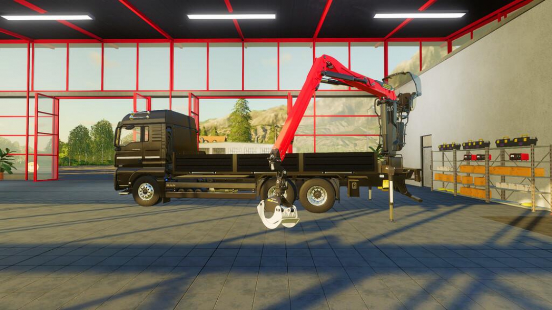 MAN TGX Crane TCM v1.0.0.0