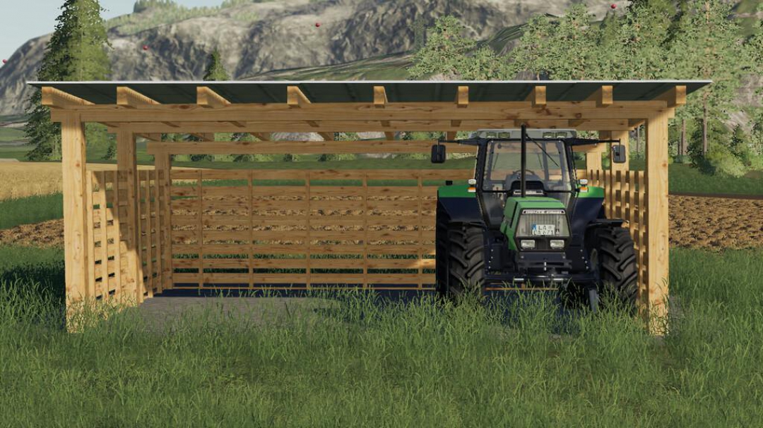 Wooden Sheds Pack v1.0.0.0